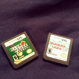 Club House Games for Nintendo W/ CrossworDs